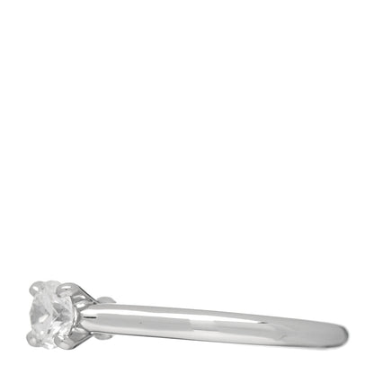 Cartier Platinum Diamond .40ct 1895 Solitaire Engagement Ring 52 6 3 of 7