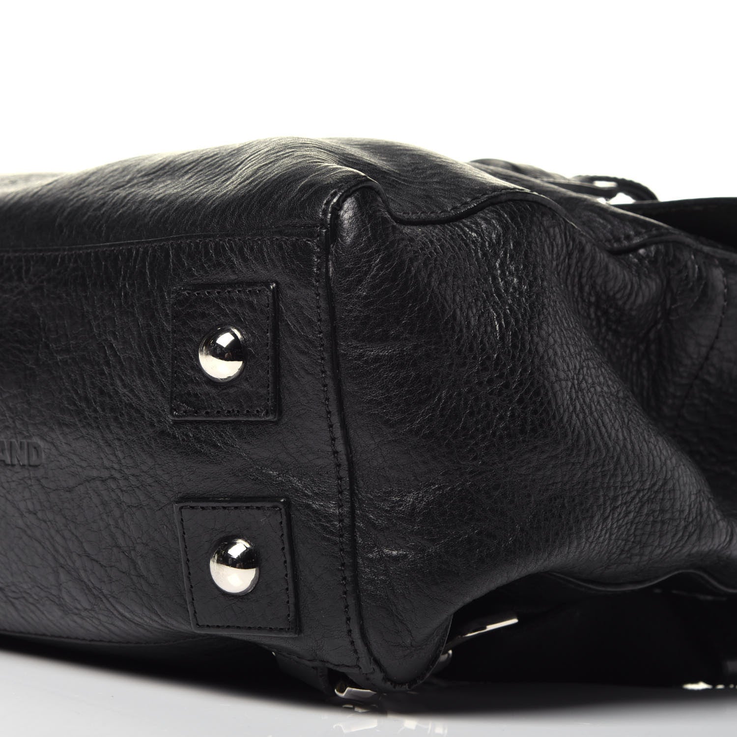 Mulberry Natural Leather Mini Cara Delevingne Convertible Satchel Black 9 of 10