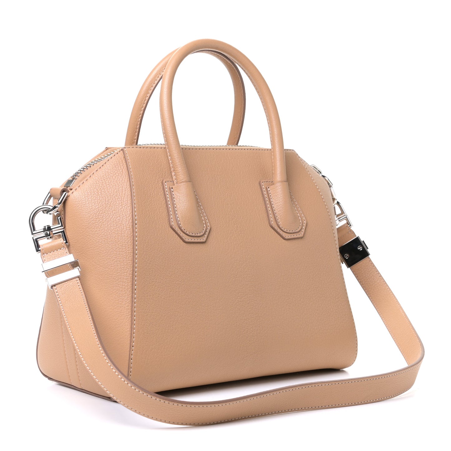 Sugar Goatskin Small Antigona Nude