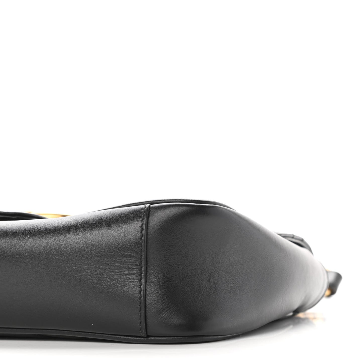 Calfskin Matelasse Small GG Marmont Shoulder Bag Black