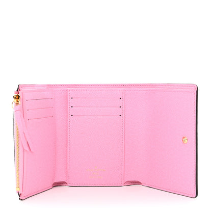 Louis Vuitton Monogram 2022 Christmas Animation Paris Victorine Wallet Pink 5 of 7