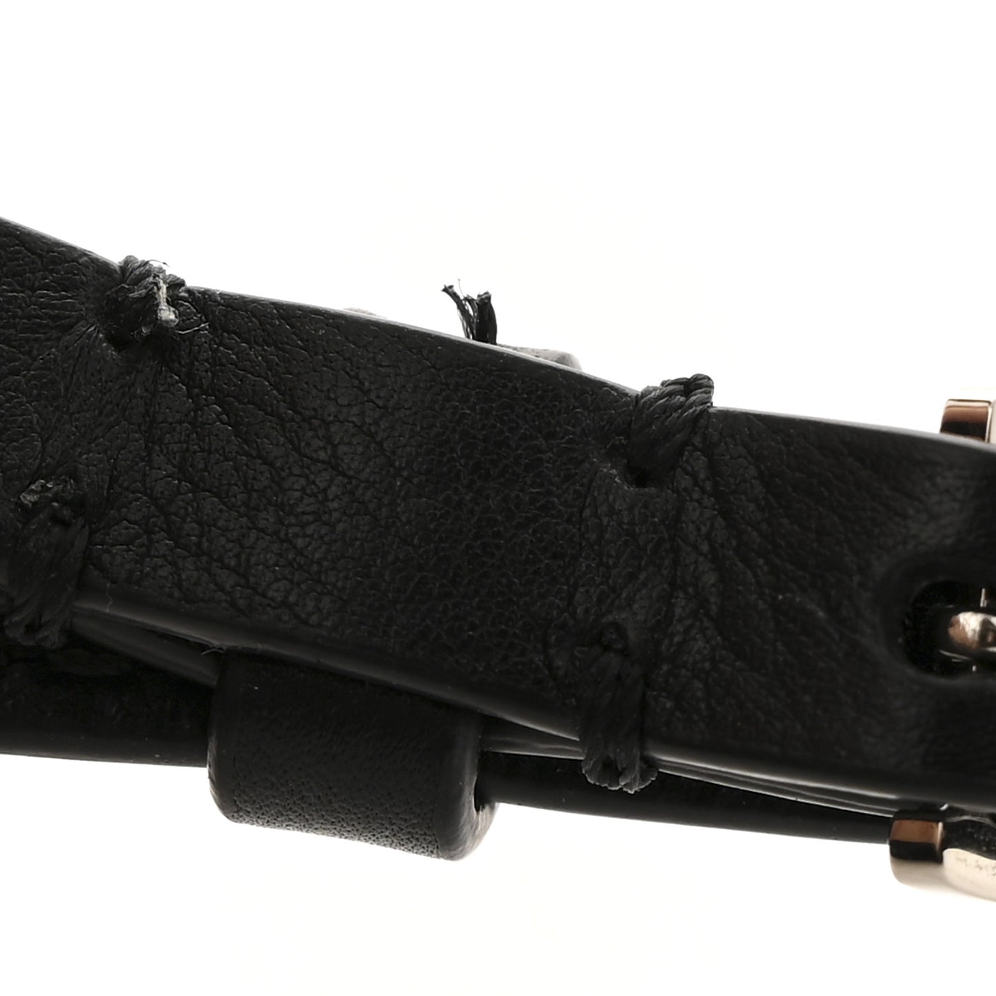 Grained Calfskin 90's Bag Black