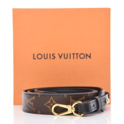 Louis Vuitton Monogram Bandouliere Shoulder Strap XL Black 6 of 6