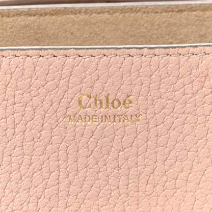 Chloe Grained Lambskin Mini Drew Shoulder Bag Cement Pink 6 of 11