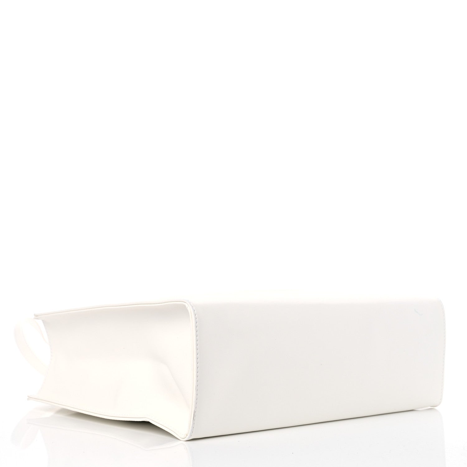 Telfar Vegan Leather Medium Shopping Bag White 4 of 10