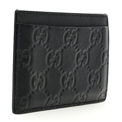 Gucci Guccissima Card Holder Black 3 of 7