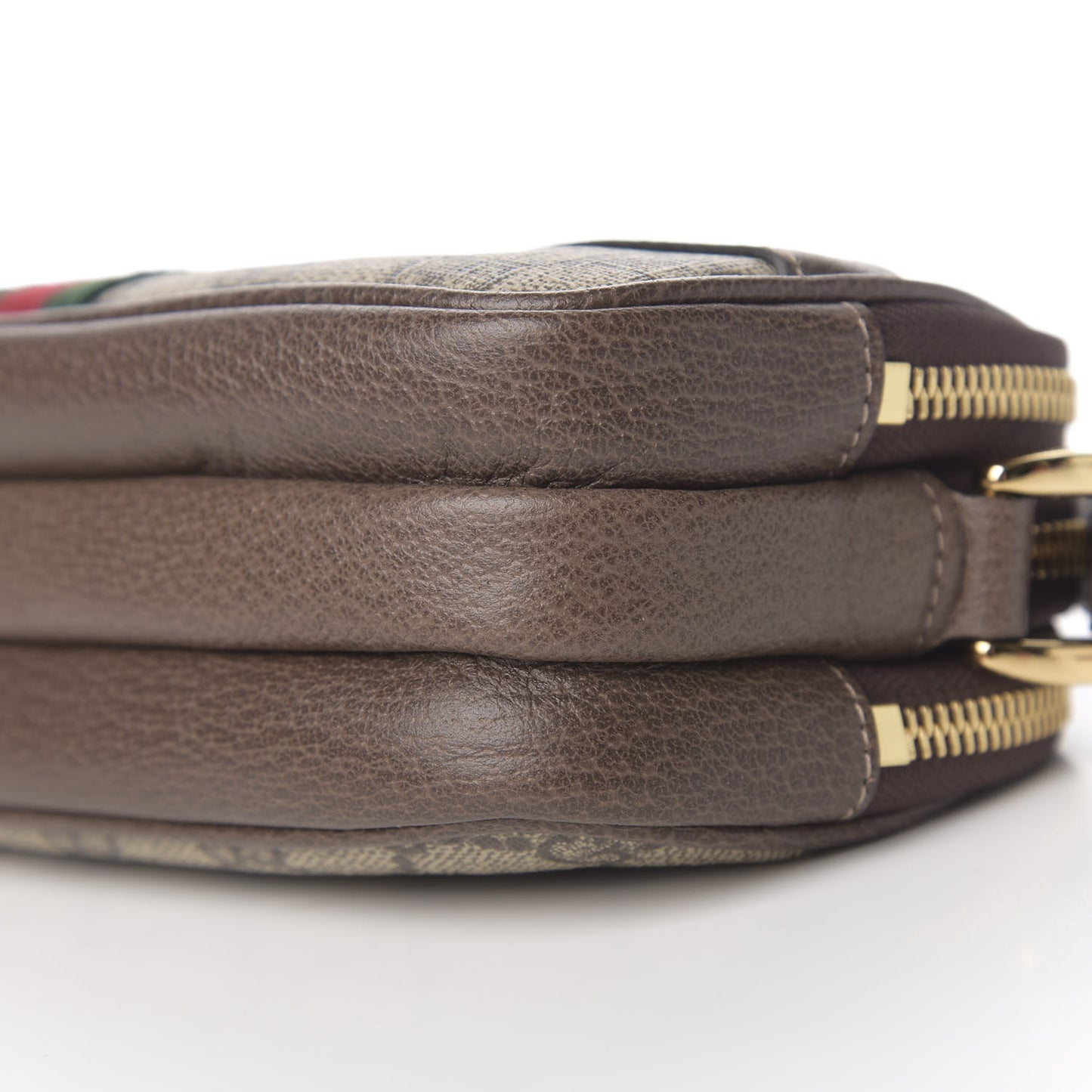 GG Supreme Monogram Web Mini Ophidia GG Bag Brown
