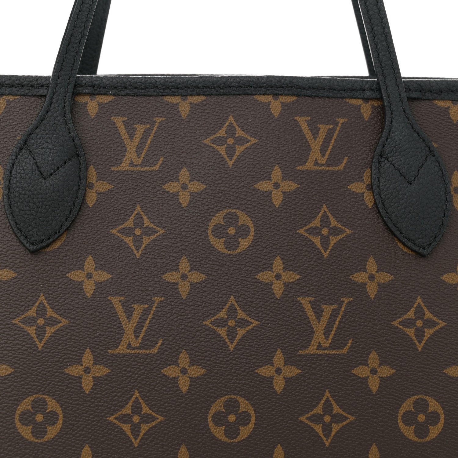 Louis Vuitton Monogram Calfskin Neo Neverfull Inside Out MM Black 10 of 18