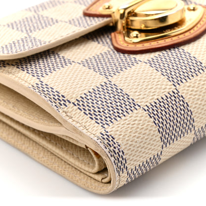 Louis Vuitton Damier Azur Joey Wallet 10 of 10