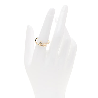 Cartier 18K Yellow Gold Small Juste Un Clou Ring 56 7.5 2 of 6