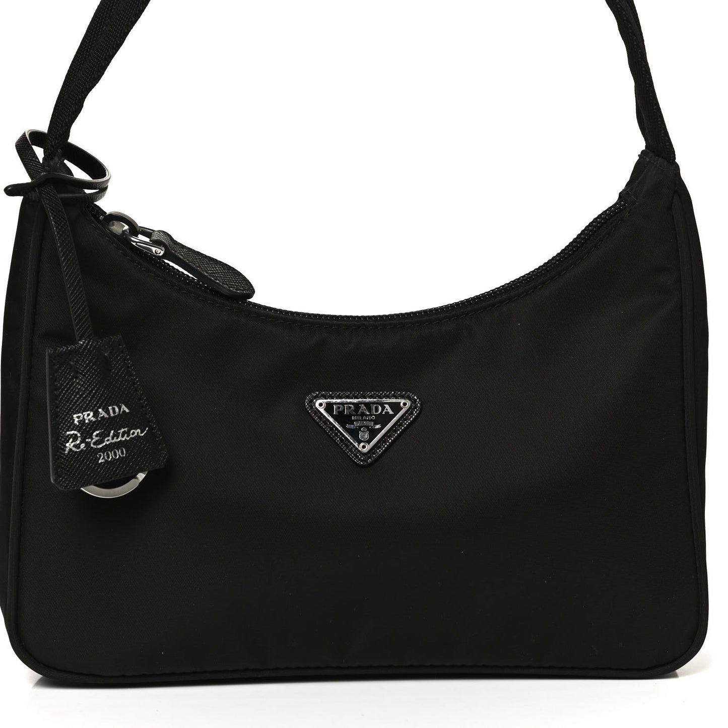 Tessuto Nylon Mini Re-Edition 2000 Bag Black