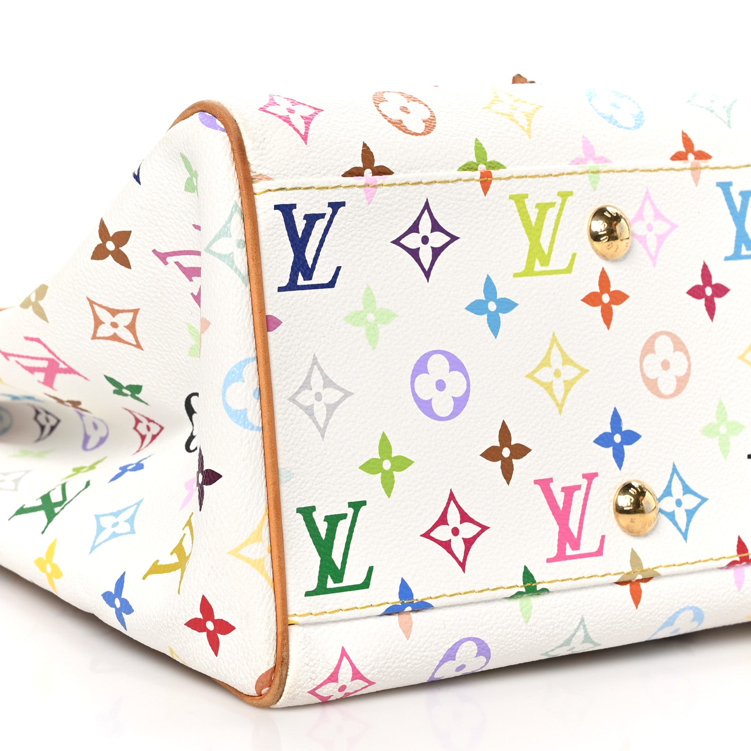 Louis Vuitton Monogram Multicolor Aurelia GM White 9 of 12