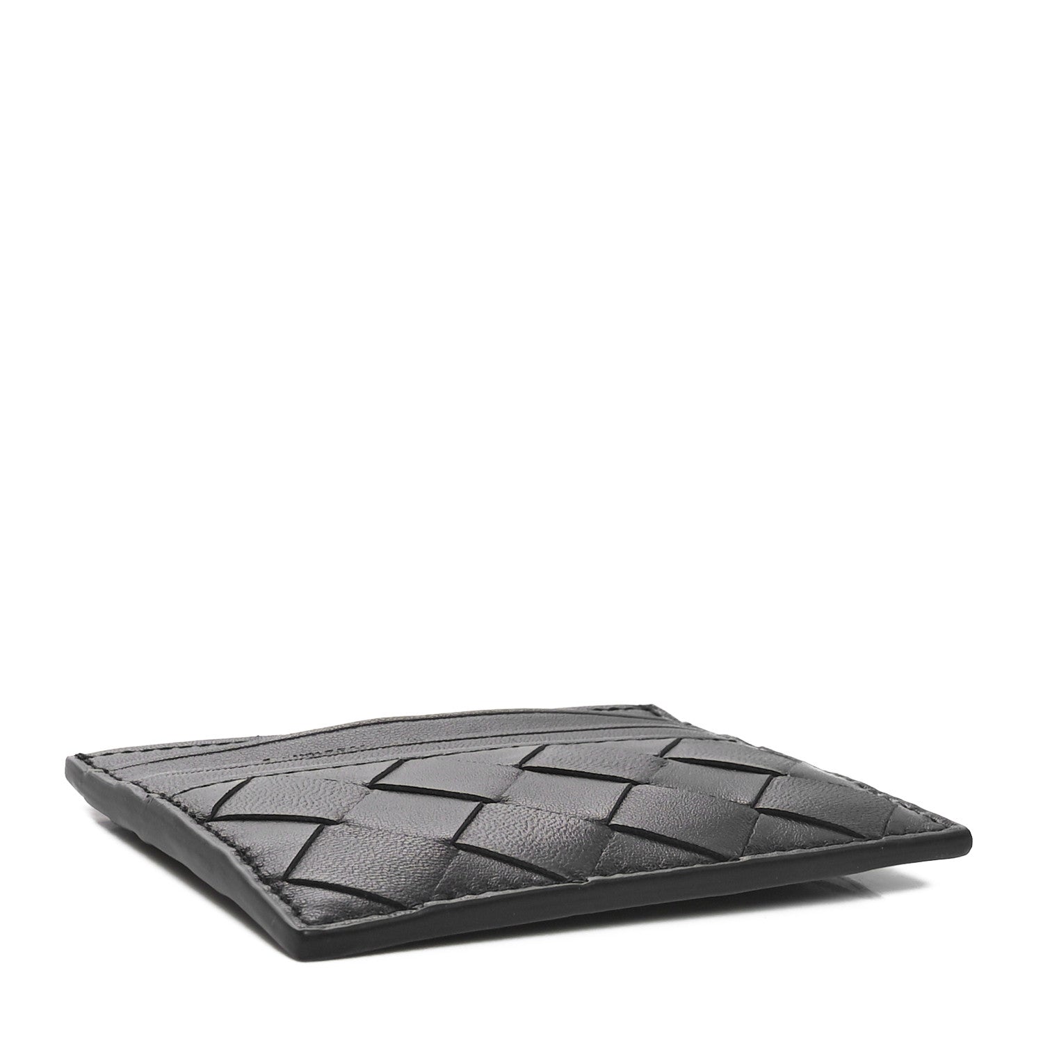 Bottega Veneta Nappa Intrecciato Card Holder Black 4 of 10