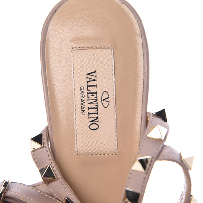 Valentino Garavani Patent Rockstud Ankle Strap 65mm Pumps 37.5 Skin Sorbet Poudre 8 of 9