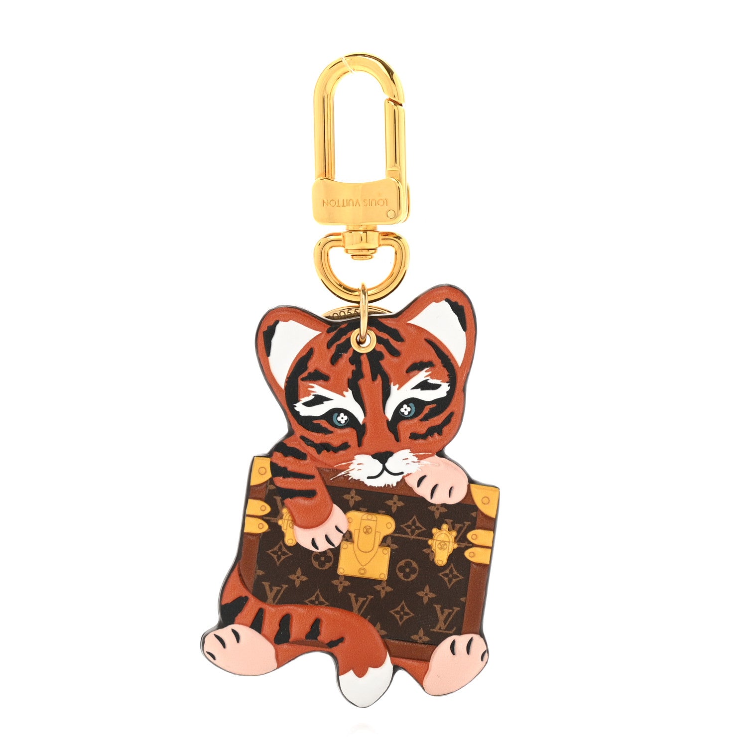 Louis Vuitton Precious Tiger Bag Charm Key Holder 1 of 4