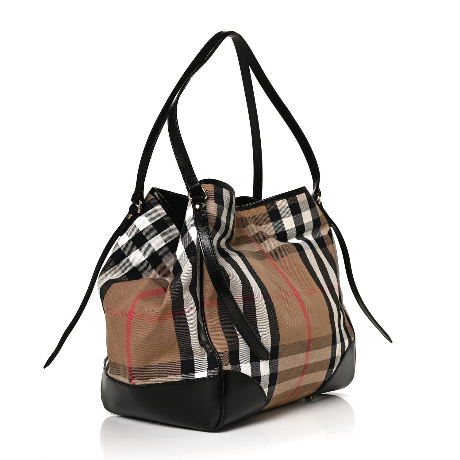 Burberry House Check Canterbury Tote Black 3 of 13