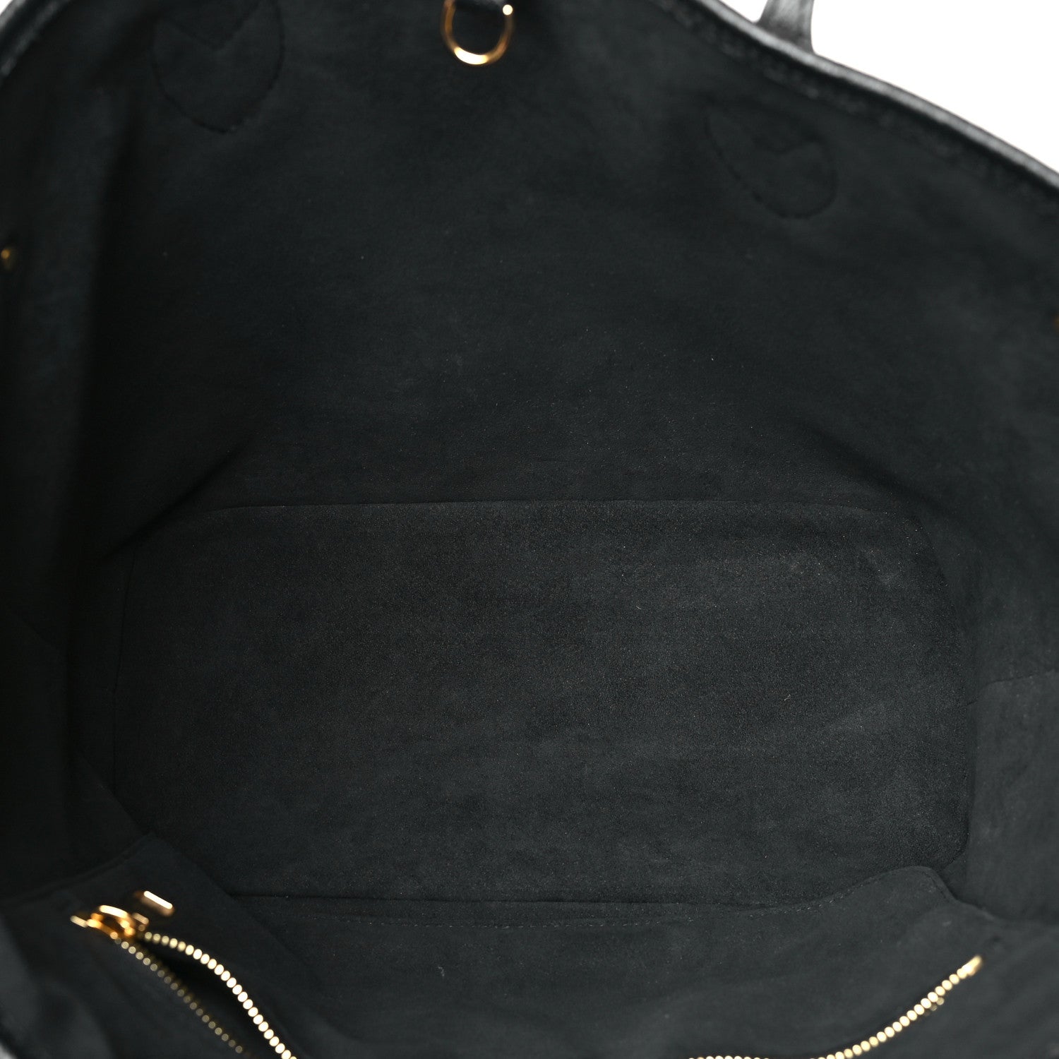 Louis Vuitton Empreinte Monogram Giant Neverfull MM Black Beige 6 of 11