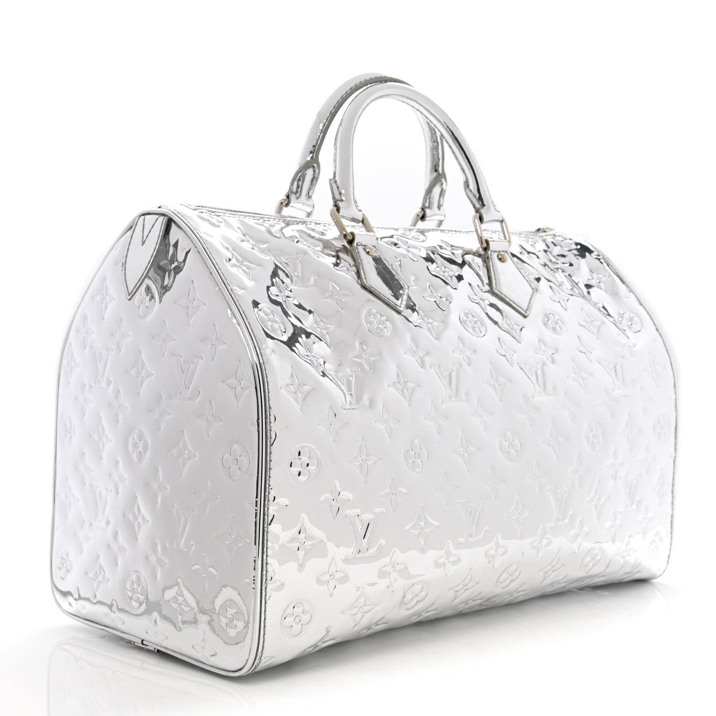 Monogram Miroir Speedy 35 Silver