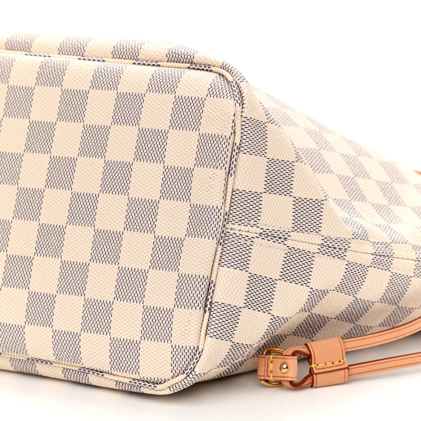 Damier Azur Neo Neverfull MM Rose Ballerine