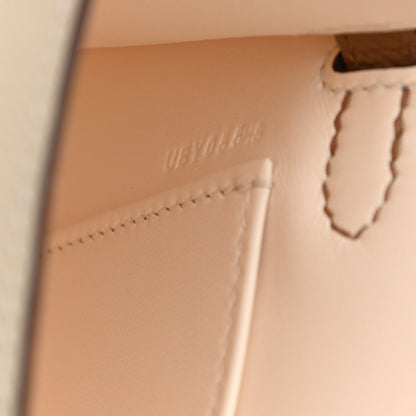 Hermes Epsom Mini Kelly Sellier 20 Nata Chai Gris Meyer 7 of 11