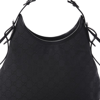 Gucci Monogram Small Hobo Black 7 of 9