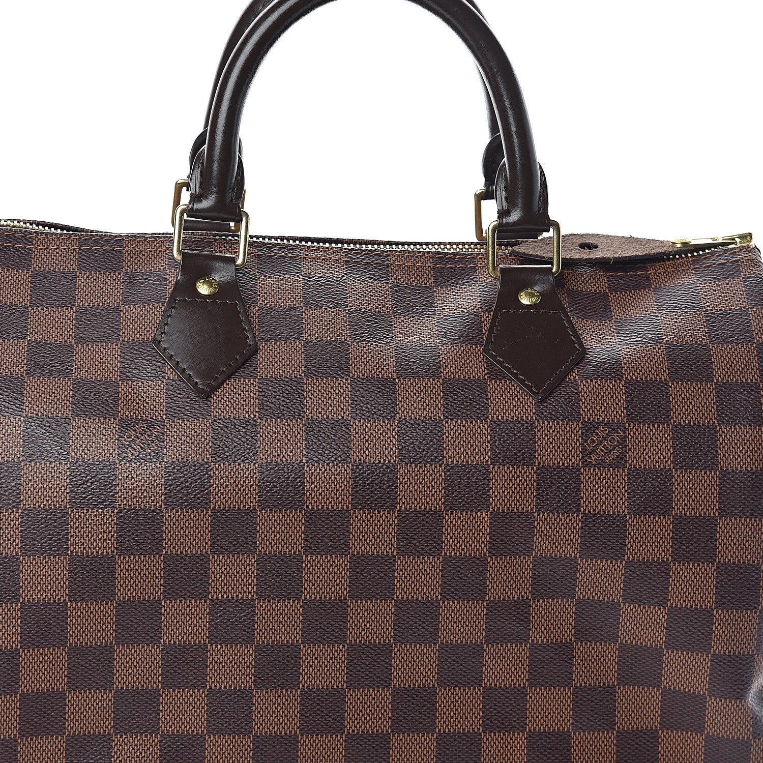 Louis Vuitton Damier Ebene Speedy 30 6 of 9