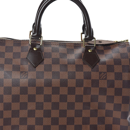 Louis Vuitton Damier Ebene Speedy 30 6 of 9