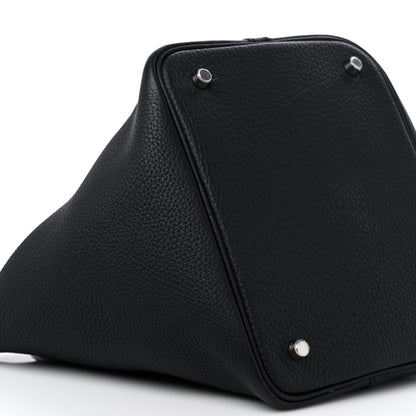 Hermes Taurillon Clemence Picotin Lock 22 MM Black 7 of 8