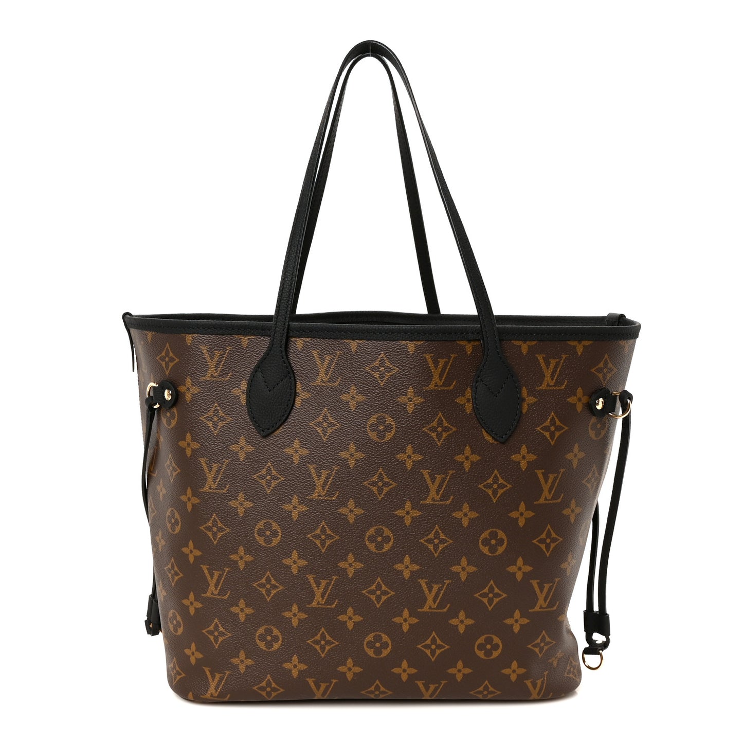 Monogram Calfskin Neo Neverfull Inside Out MM Black