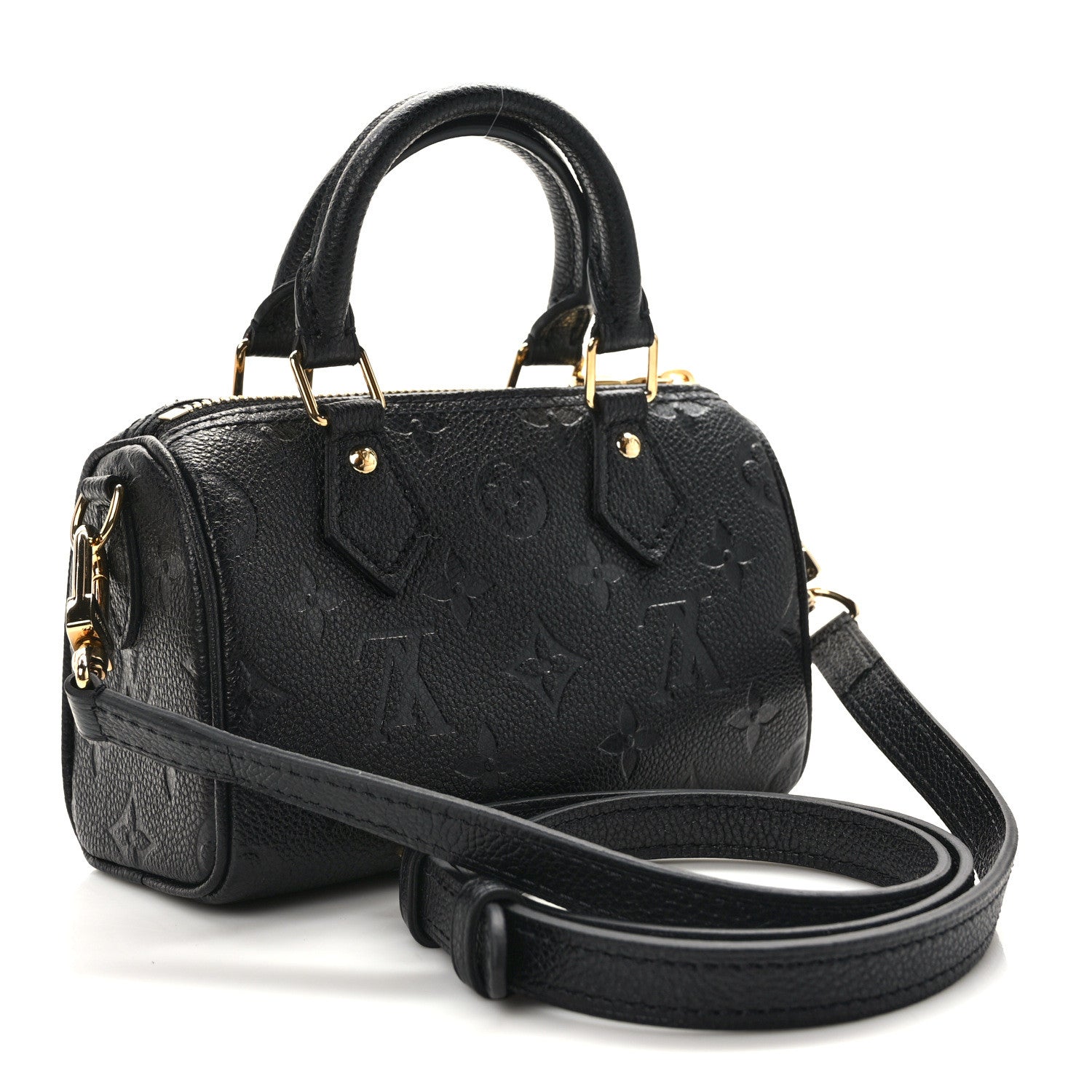 Louis Vuitton Empreinte Monogram Nano Speedy Black 2 of 8