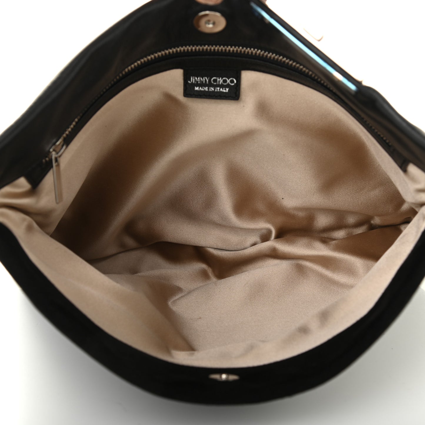 Calfskin Chandra Clutch Black