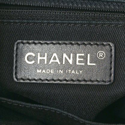 Chanel Lurex Boucle Mini Deauville Tote Black 7 of 11