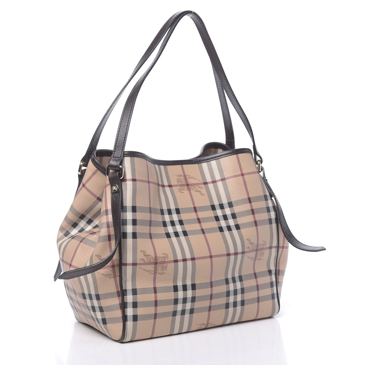 Haymarket Check Small Canterbury Tote Chocolate