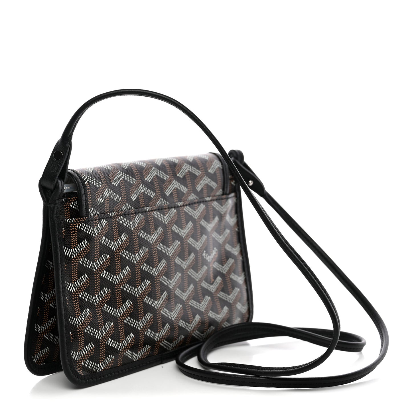 Goyardine Plumet Wallet Clutch Black