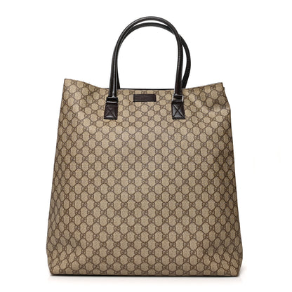 Gucci GG Plus Monogram Vertical Tote Dark Brown 1 of 9