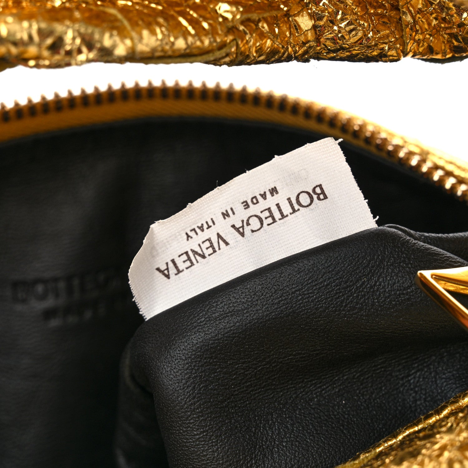 Bottega Veneta Metallic Nappa Intrecciato Mini Jodie Gold 7 of 10