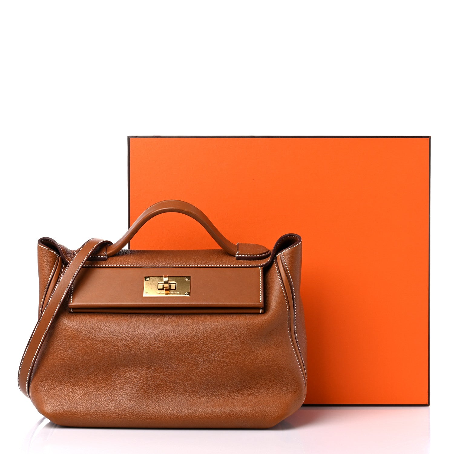 Hermes Barenia Faubourg 24/24 29 Fauve 14 of 14