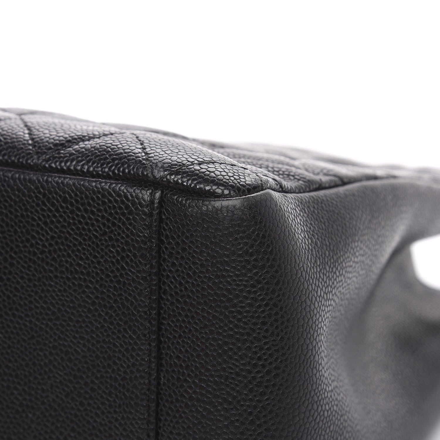 Chanel Caviar Quilted Grand Shopping Tote GST Black 10 of 12
