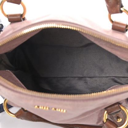 Miu Miu Vitello Lux Mini Bow Bag Mughetto Multicolor 4 of 4