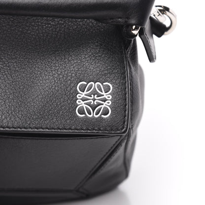 Loewe Calfskin Small Puzzle Bag Black 12 of 14