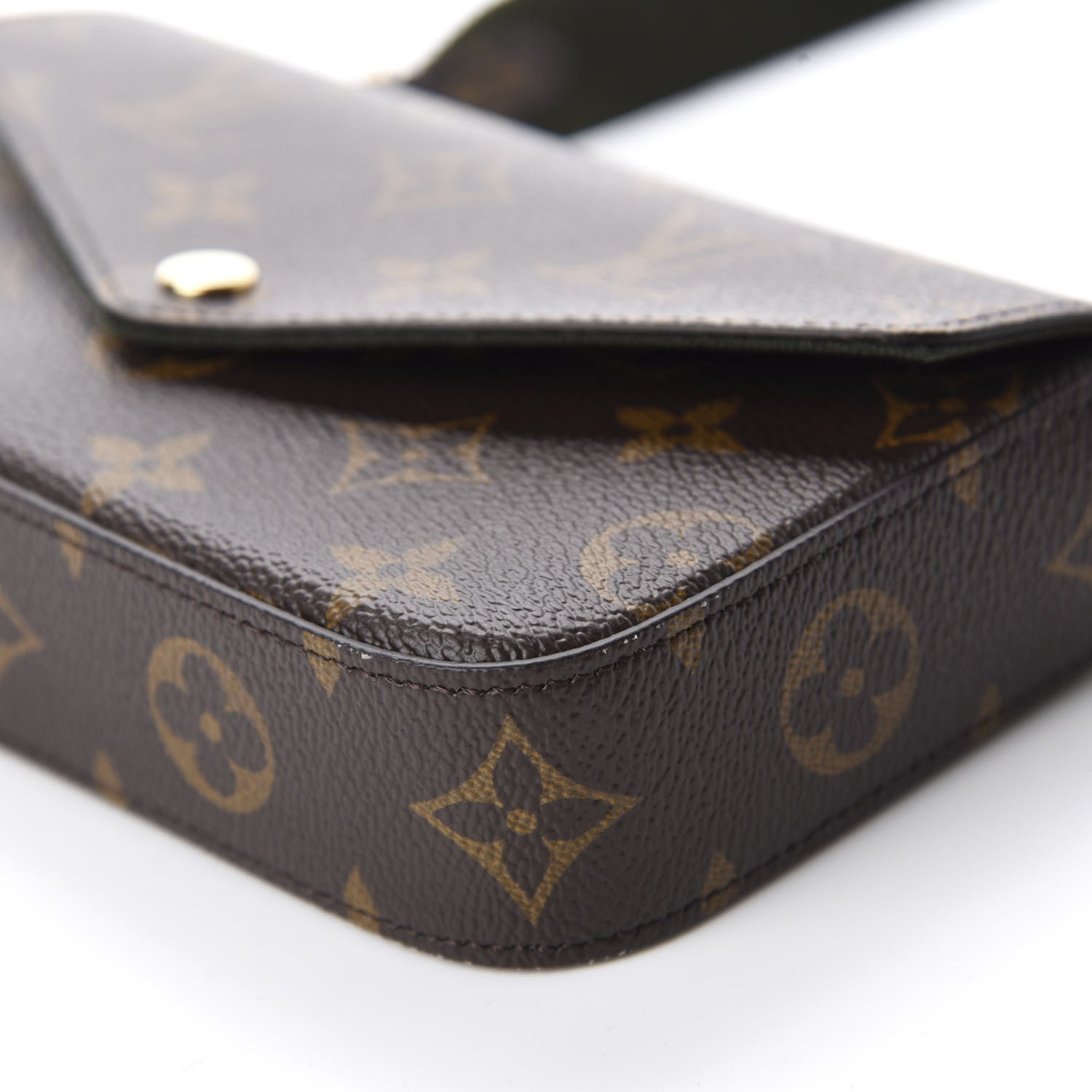 Louis Vuitton Monogram Felicie Strap & Go Kaki 7 of 10