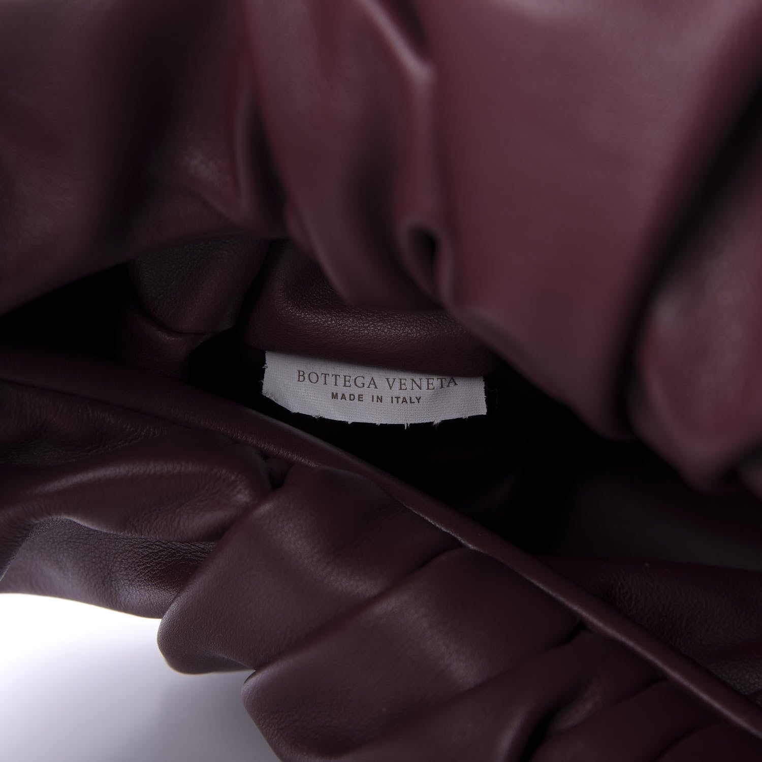 Bottega Veneta Smooth Butter Calfskin Small The Shoulder Pouch Dark Red 10 of 10