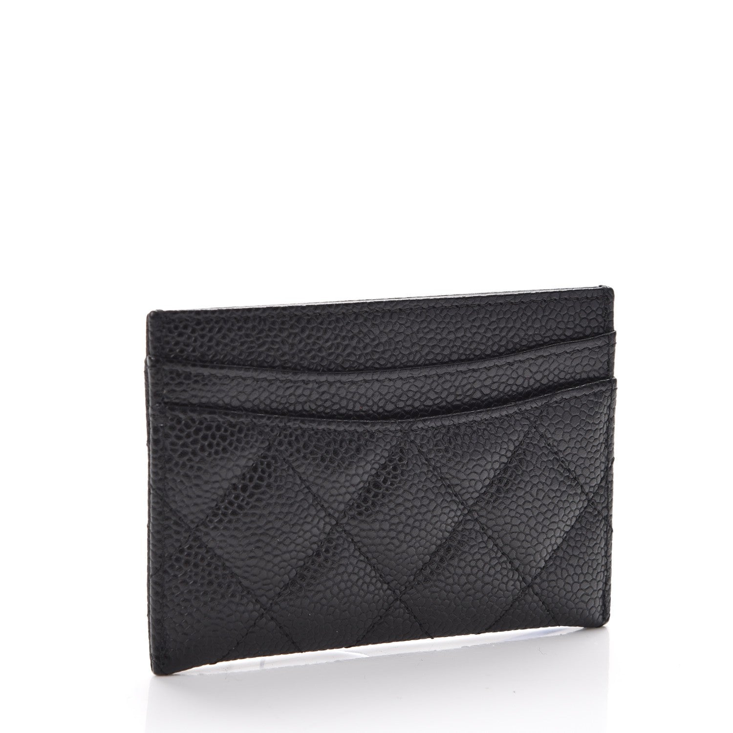 Chanel Caviar Quilted Card Holder Black 3 of 9