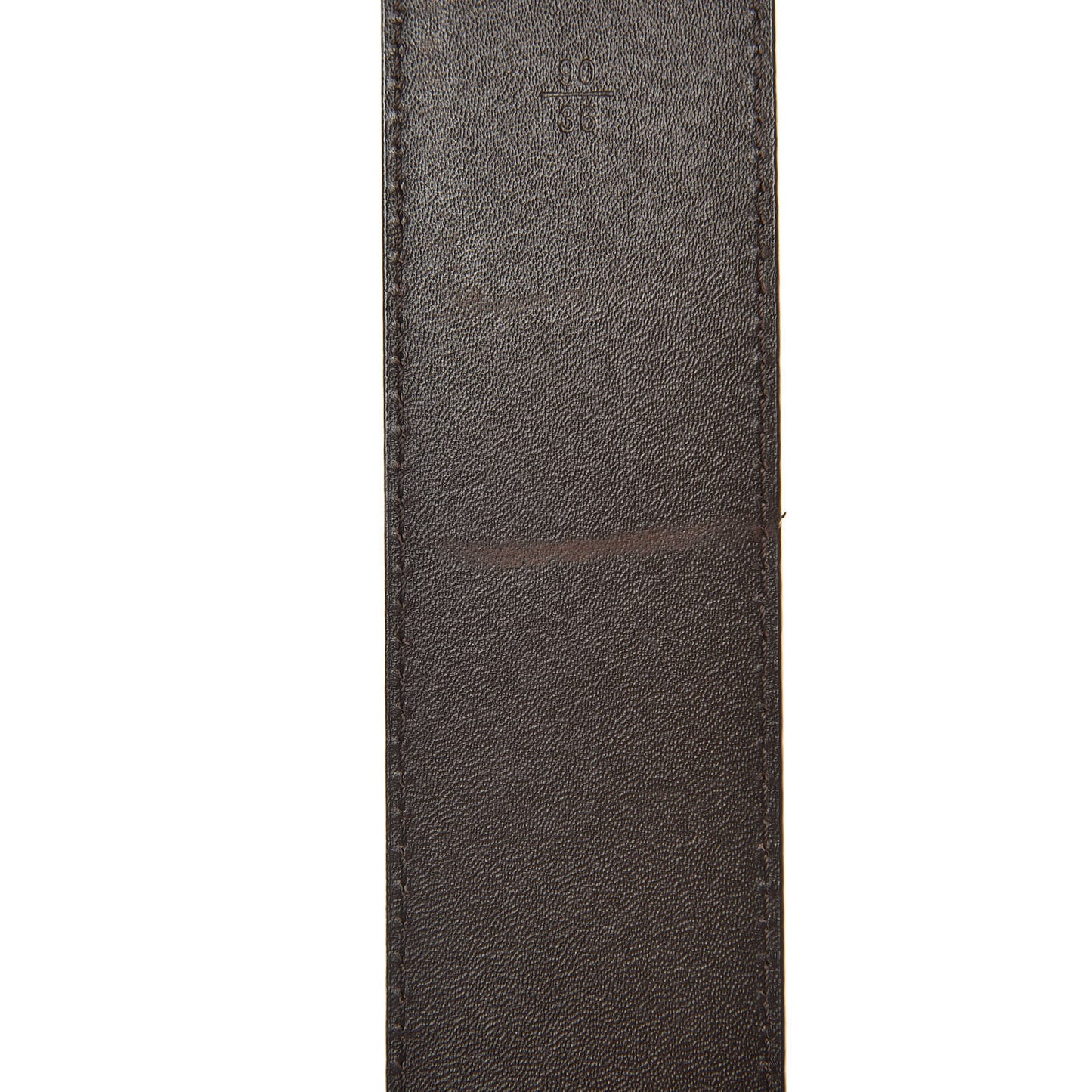 Damier Ebene 40mm LV Initiales Belt 90 36