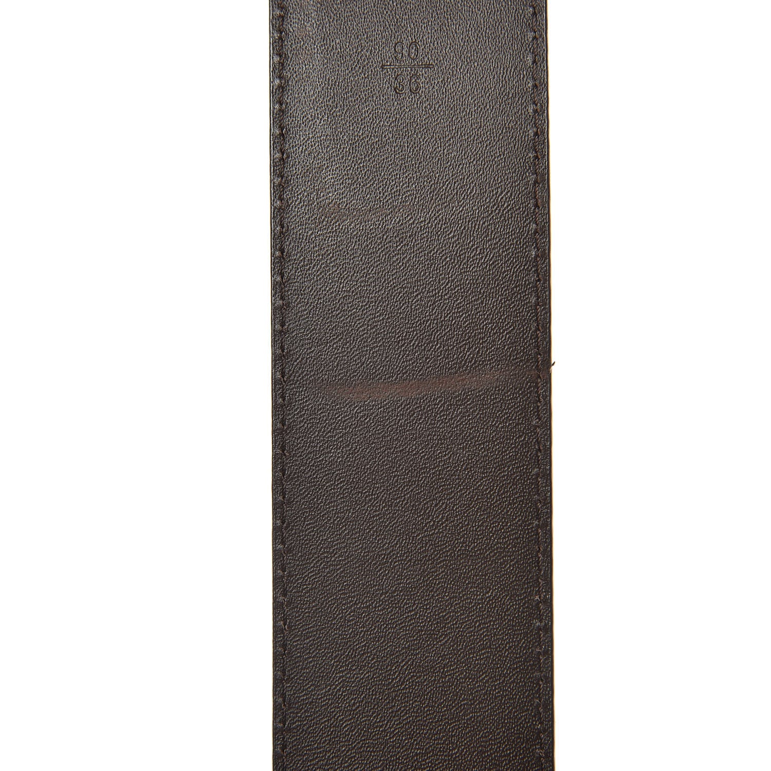 Louis Vuitton Damier Ebene 40mm LV Initiales Belt 90 36 7 of 9