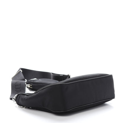 Prada Nylon Re-Edition 2005 Shoulder Bag Black 3 of 12