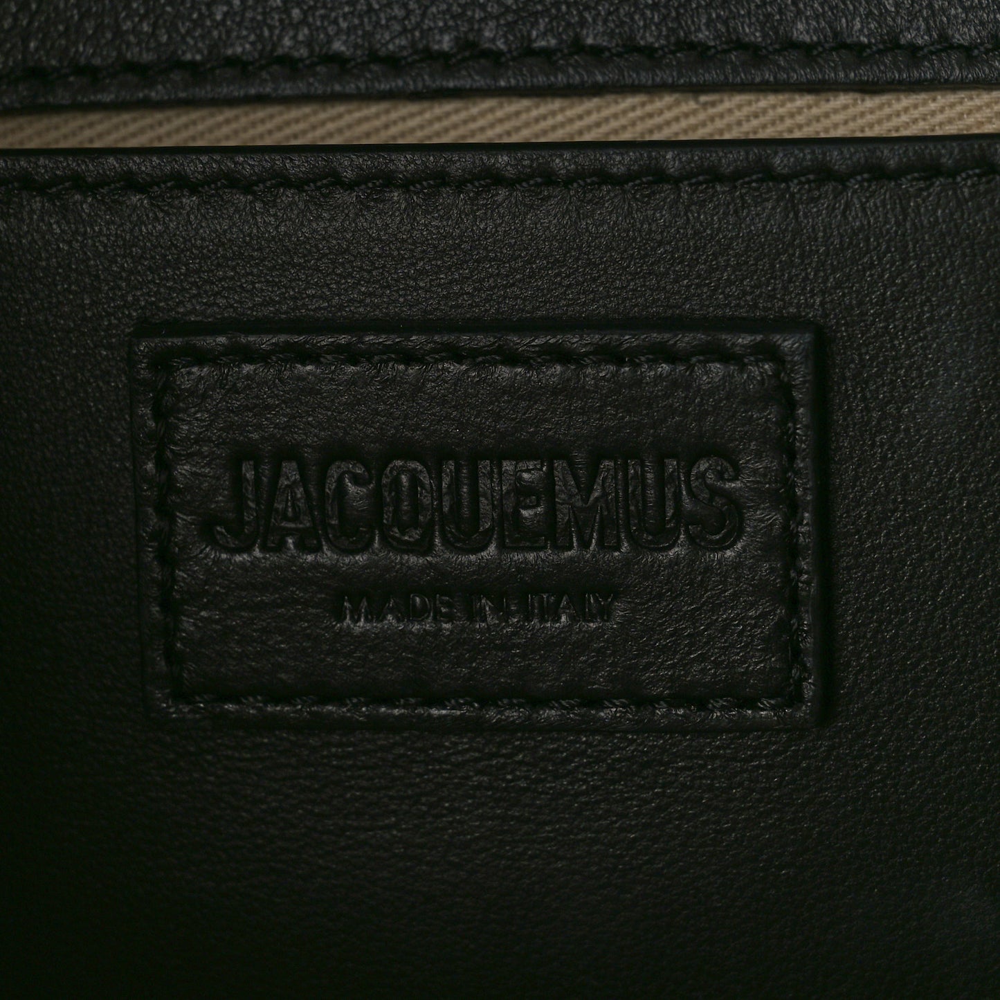 Padded Lambskin Le Bambimou Black
