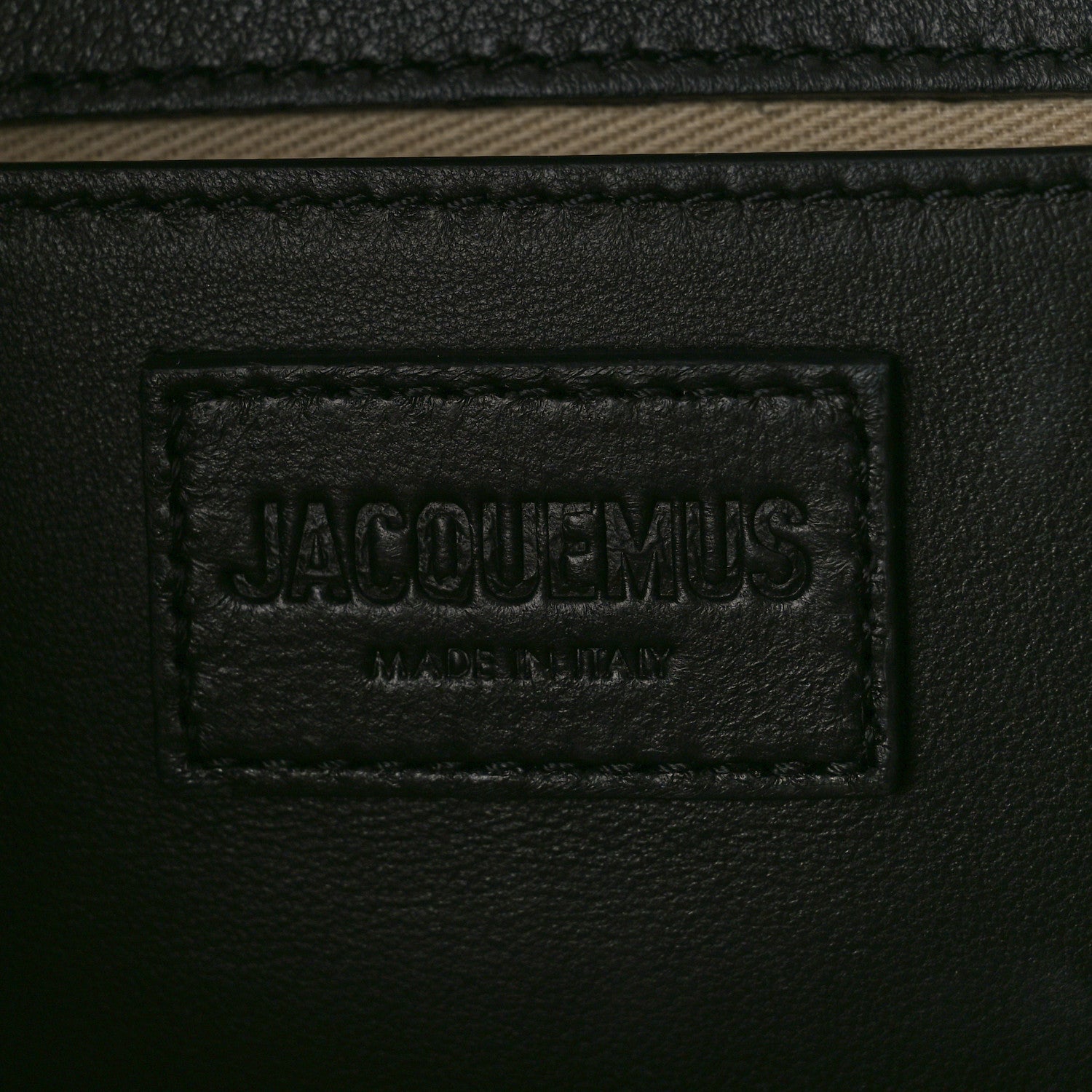 Jacquemus Padded Lambskin Le Bambimou Black 5 of 7