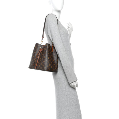 Louis Vuitton Monogram Neonoe MM Caramel 2 of 10