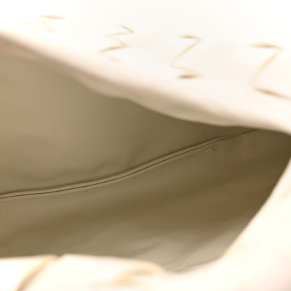 Bottega Veneta Calfskin Intrecciato Mini Hop White 5 of 10